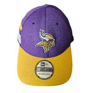 New Era NFL Minnesota Vikings 39Thirty Hat Onfield Sideline Collection NWT SzM/L